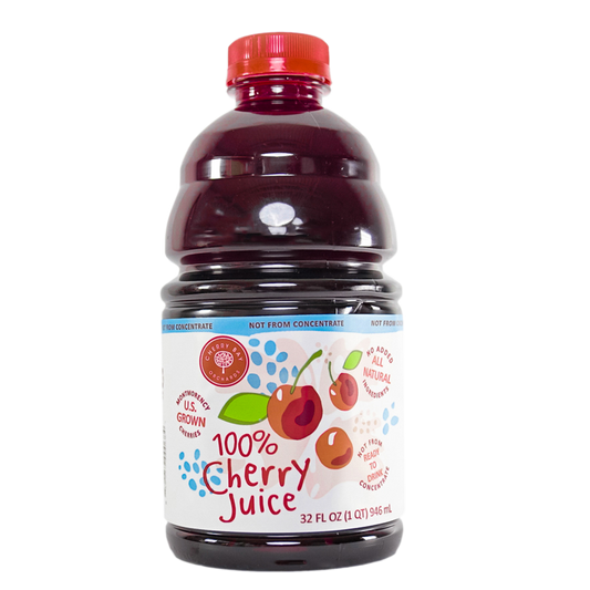 100% Tart Montmorency Cherry Juice - case of 6 - 32 oz bottles - Ready to Drink