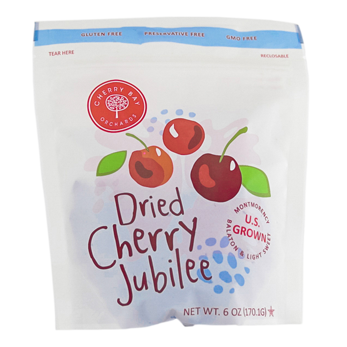 Dried Cherry Jubilee - case of 6 - 6 oz resealable bags